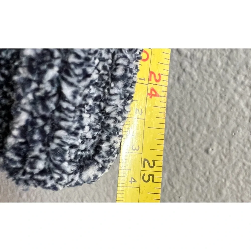 Orvis Ladies Chenille Tunic Sweater Heathered Blue Size Medium - Picture 7 of 8